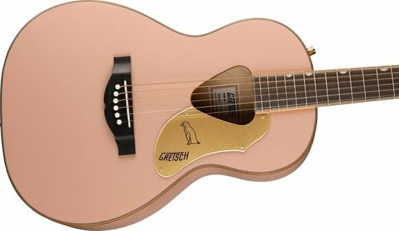 Elektroakusztikus gitár Gretsch G5021E Rancher Penguin Shell Pink - 3