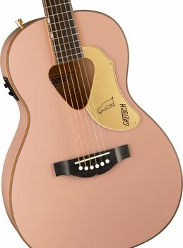 Electro-acoustic guitar Gretsch G5021E Rancher Penguin Shell Pink - 4