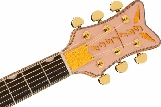 Electro-acoustic guitar Gretsch G5021E Rancher Penguin Shell Pink - 5