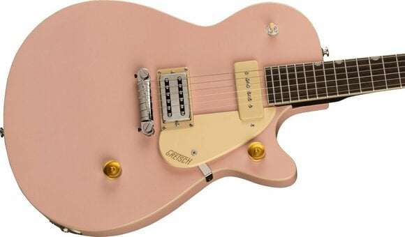 Elektromos gitár Gretsch G2215-P90 Streamliner JR Jet Club Shell Pink - 3