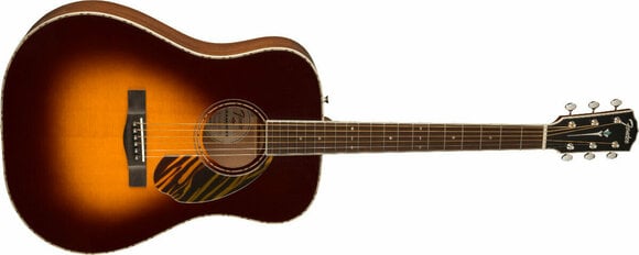 electro-acoustic guitar Fender PD-220E Dreadnought OV 3-Tone Sunburst - 3