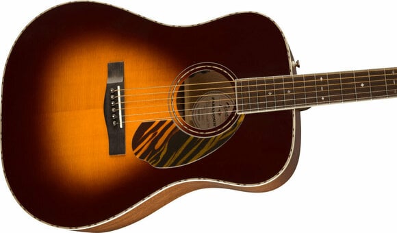elektroakustisk guitar Fender PD-220E Dreadnought OV 3-Tone Sunburst - 4