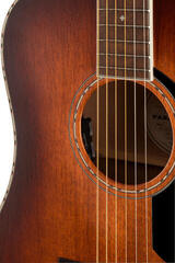 Elektroakustická kytara Fender PO-220E Orchestra OV All MAH Aged Cognac Burst Elektroakustická kytara - 6