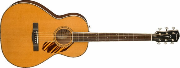 Elektro-akoestische gitaar Fender PS-220E Parlor OV Natural - 3