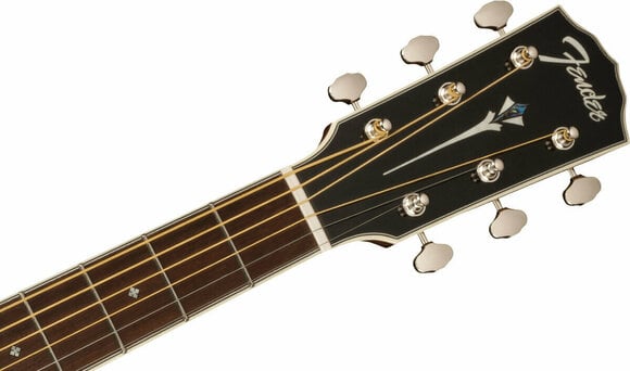 Elektroakusztikus gitár Fender PS-220E Parlor OV Natural - 5