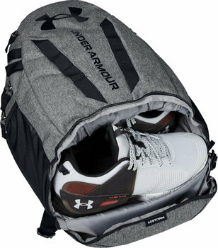 Lifestyle Backpack / Bag Under Armour Hustle 5.0 Grey/Black 29 L Backpack - 3