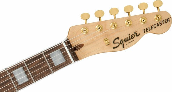 Elektrische gitaar Fender Squier 40th Anniversary Telecaster Gold Edition LRL Black Elektrische gitaar - 5