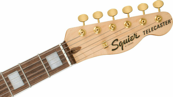 Elektrische gitaar Fender Squier 40th Anniversary Telecaster Gold Edition LRL Sherwood Green Elektrische gitaar - 5