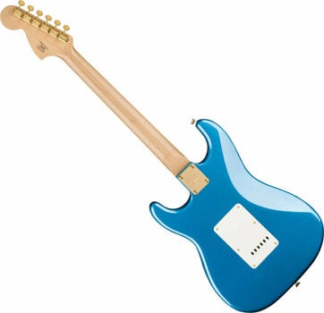 Elektrische gitaar Fender Squier 40th Anniversary Stratocaster Gold Edition LRL Lake Placid Blue - 2