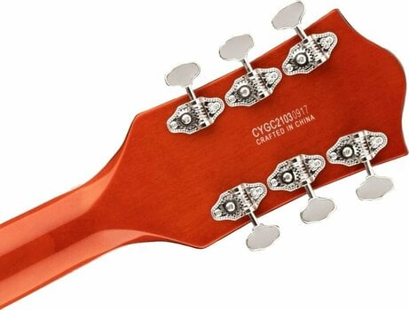Halbresonanz-Gitarre Gretsch G5420LH Electromatic SC LRL Orange Stain - 6