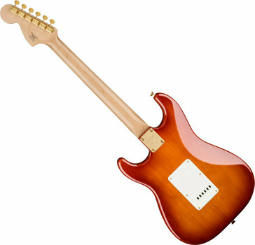 Elektrische gitaar Fender Squier 40th Anniversary Stratocaster Gold Edition LRL Sienna Sunburst - 2