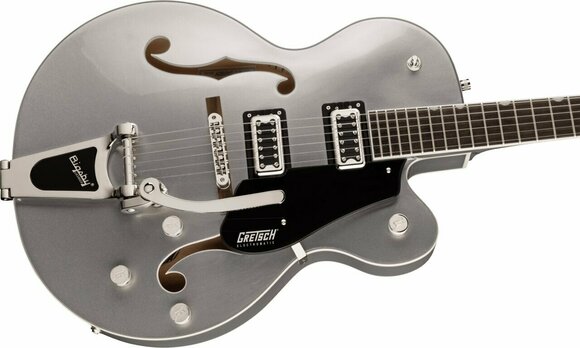 Semi-akoestische gitaar Gretsch G5420T Electromatic SC LRL Airline Silver - 3