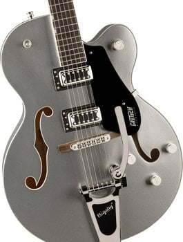 Semi-Acoustic Guitar Gretsch G5420T Electromatic SC LRL Airline Silver - 4