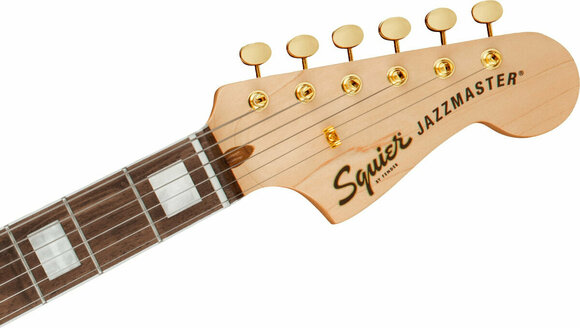 Elektrische gitaar Fender Squier 40th Anniversary Jazzmaster Gold Edition LRL Lake Placid Blue - 5