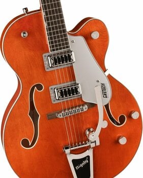 Félakusztikus - jazz-gitár Gretsch G5420T Electromatic SC LRL Orange Stain - 4