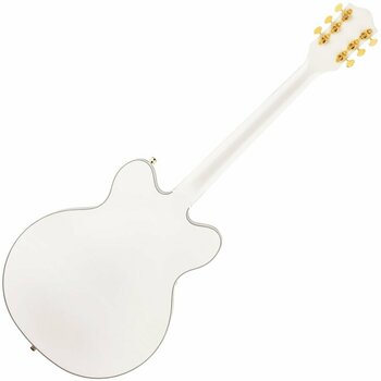 Semi-Acoustic Guitar Gretsch G5422GLH Electromatic DC LRL Snowcrest White - 2