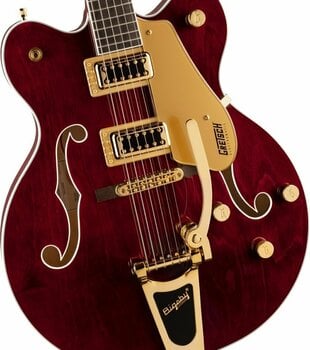 Джаз китара Gretsch G5422TG Electromatic DC LRL Walnut Stain - 4