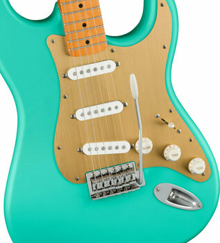 Electric guitar Fender Squier 40th Anniversary Stratocaster Vintage Edition MN SeaFoam Green - 3