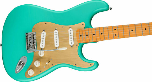 Electric guitar Fender Squier 40th Anniversary Stratocaster Vintage Edition MN SeaFoam Green - 4