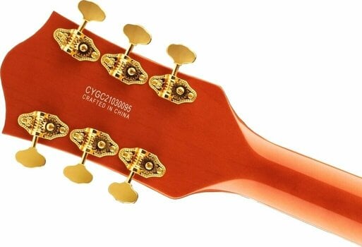 Ημιακουστική Κιθάρα Gretsch G5422TG Electromatic DC LRL Orange Stain - 6