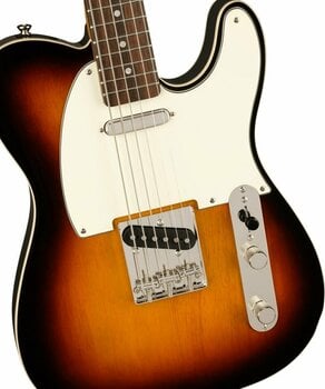 Guitare électrique Fender Squier Classic Vibe Baritone Custom Telecaster LRL 3-Tone Sunburst - 4