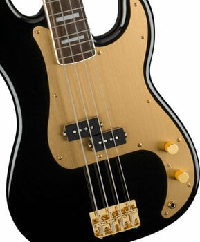 Ηλεκτρική Μπάσο Κιθάρα Fender Squier 40th Anniversary Precision Bass Gold Edition LRL Μαύρο - 3