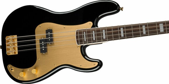 Ηλεκτρική Μπάσο Κιθάρα Fender Squier 40th Anniversary Precision Bass Gold Edition LRL Μαύρο - 4