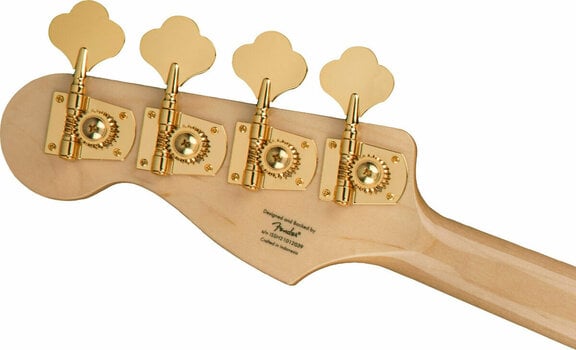 Bajo de 4 cuerdas Fender Squier 40th Anniversary Jazz Bass Gold Edition LRL Olympic White Bajo de 4 cuerdas - 6
