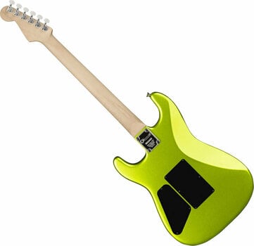 Electric guitar Charvel Pro-Mod San Dimas Style 1 HH FR EB Lime Green Metallic - 2