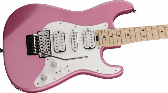 Electric guitar Charvel Pro-Mod So-Cal Style 1 HSH FR MN Platinum Pink - 4