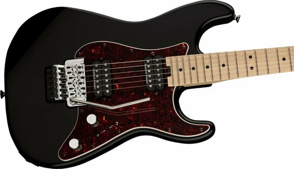 Elektromos gitár Charvel Pro-Mod So-Cal Style 1 HH FR MN Gamera Black - 4