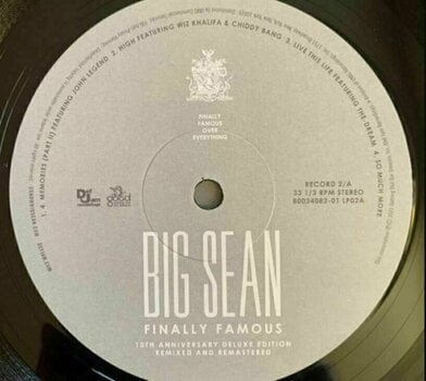 Vinyl Record Big Sean - Finally Famous (LP) - 2