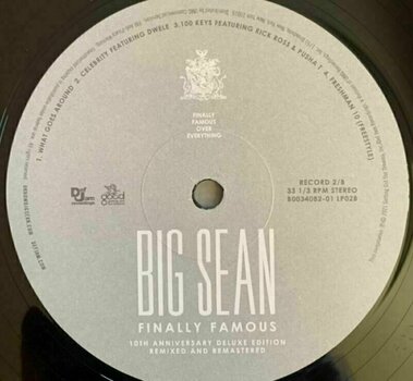 Vinyl Record Big Sean - Finally Famous (LP) - 3
