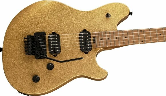 Elektrisk guitar EVH Wolfgang WG Standard Gold Sparkle - 3
