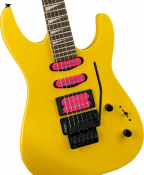 Elektrisk gitarr Jackson X Series Dinky DK3XR HSS Caution Yellow - 3