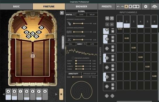 Štúdiový softwarový Plug-In efekt INSPIRED ACOUSTICS Inspirata Immersive (Digitálny produkt) - 6