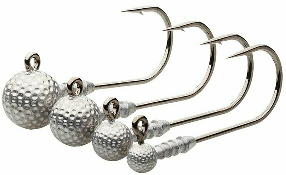 Fiskekrok MADCAT Golf Ball Jig Head 10 g # 10/0 Natural - 3