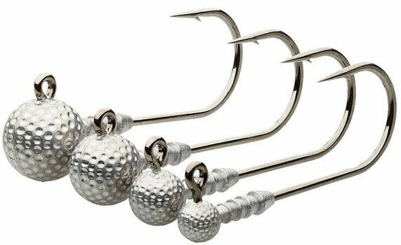 Rybářský Háček MADCAT Golf Ball Jig Head 40 g # 10/0 Natural - 3