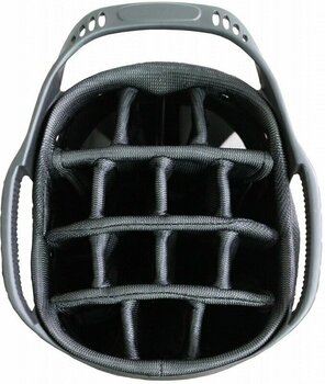 Golfbag Bennington Zone 14 WP Water Resistant Black/Canon Grey/Red Golfbag - 2