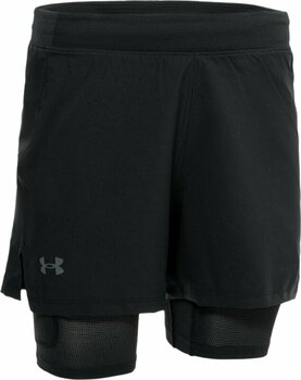 Pantalones cortos para correr Under Armour UA Iso-Chill Run 2-in-1 Black/Black/Reflective L Pantalones cortos para correr - 3