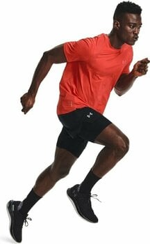 Running shorts Under Armour UA Iso-Chill Run 2-in-1 Black/Black/Reflective L Running shorts - 12