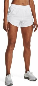 Löparshorts Under Armour UA W Fly By Elite White/White/Reflective S Löparshorts - 7