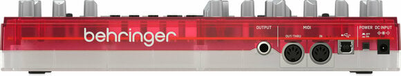 Sintetizator Behringer TD-3 Roșu Transparent - 5