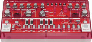 Synthesizer Behringer TD-3 Synthesizer Transparent Red - 1