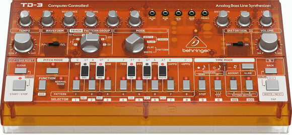 Синтезатор Behringer TD-3 Transparent Orange - 2