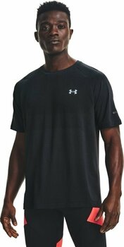 Тениска с къс ръкав за бягане Under Armour UA Seamless Run Anthracite/Black/Reflective L Тениска с къс ръкав за бягане - 4