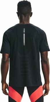 Tekaška majica s kratkim rokavom Under Armour UA Seamless Run Anthracite/Black/Reflective XL Tekaška majica s kratkim rokavom - 5
