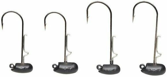 Fishing Hook Savage Gear Ned Jig Head 3 pcs 5 g # 1 Matt Black Fishing Hook - 3