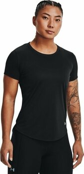 Тениска с къс ръкав за бягане
 Under Armour UA W Speed Stride 2.0 Black/Black/Reflective M Тениска с къс ръкав за бягане - 3
