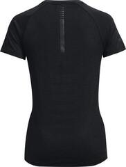Тениска с къс ръкав за бягане
 Under Armour UA W Seamless Run Black/Black/Reflective XS Тениска с къс ръкав за бягане - 1